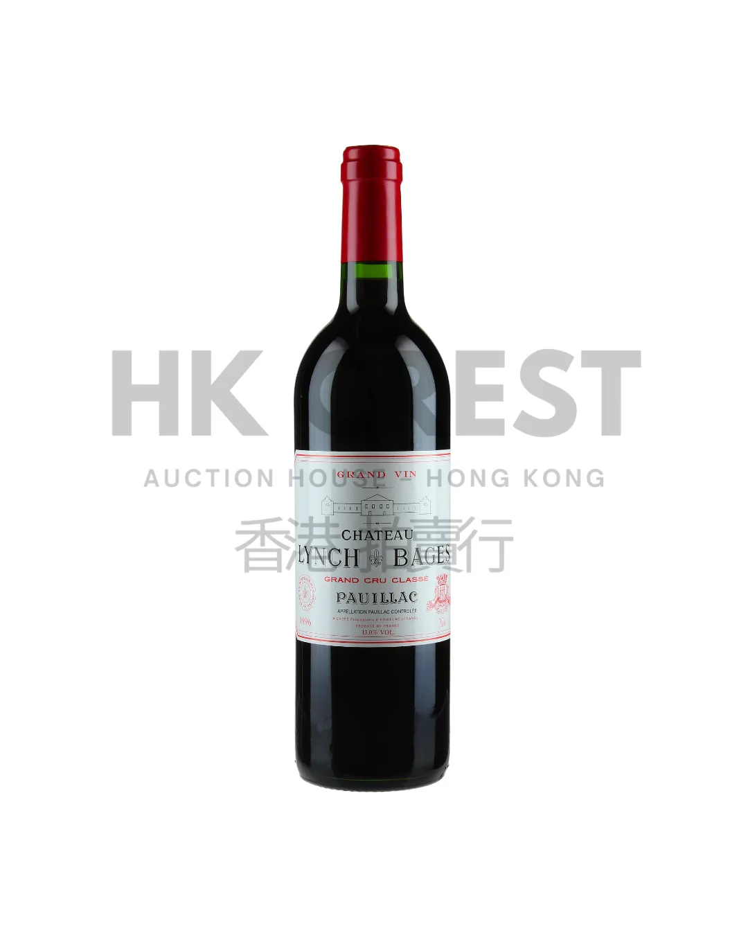 Château Lynch-Bages 1996, Pauillac, Cinquième Grand Cru Classé
