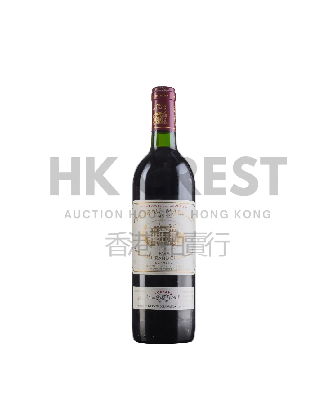 Château Margaux 1986, Margaux, Premier Grand Cru Classé
