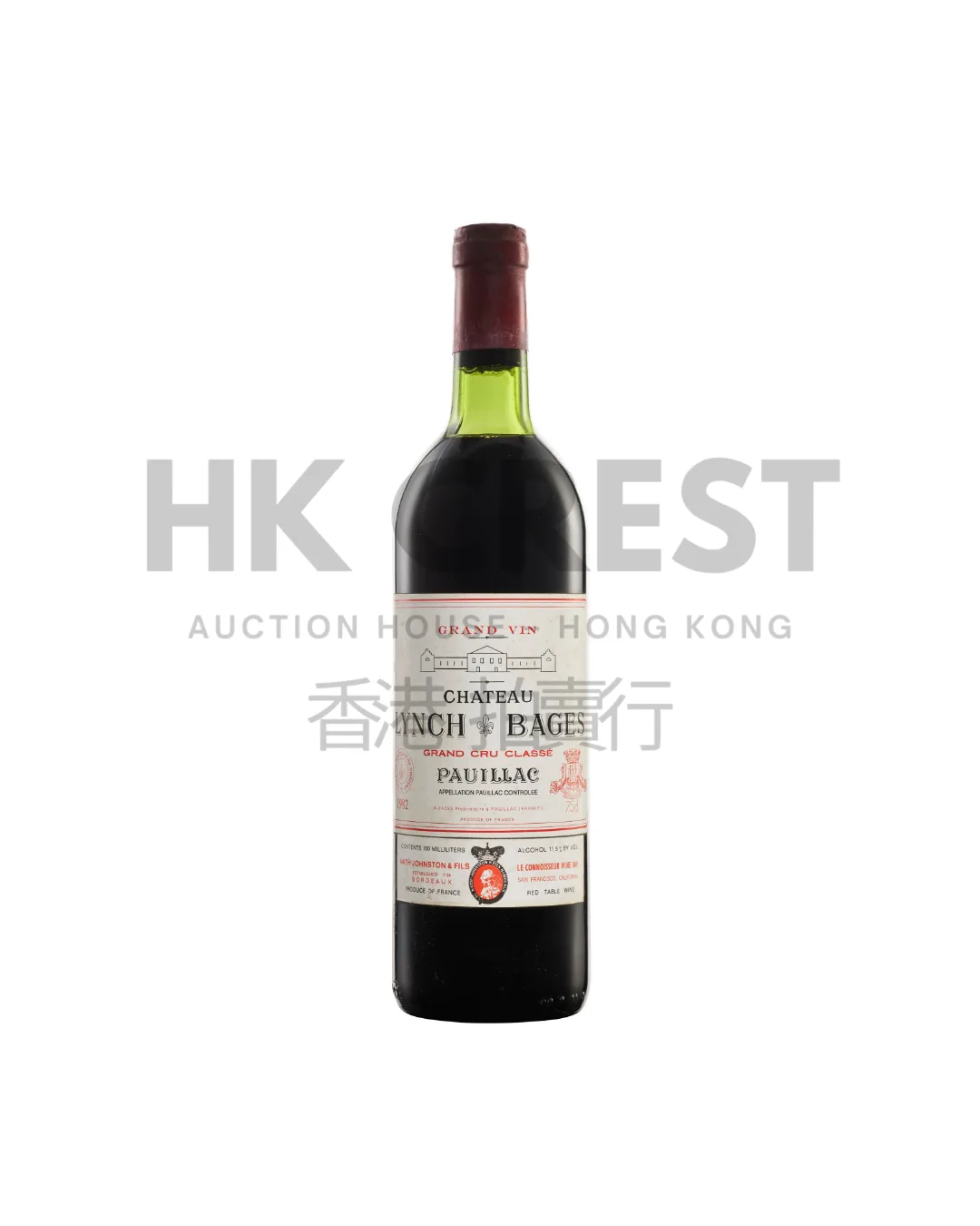 Château Lynch-Bages 1982, Pauillac, Cinquième Grand Cru Classé