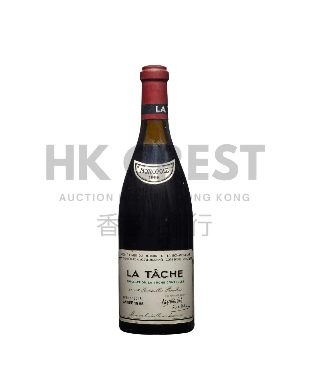Domaine de la Romanée-Conti La Tâche Grand Cru 1995, Burgundy, France