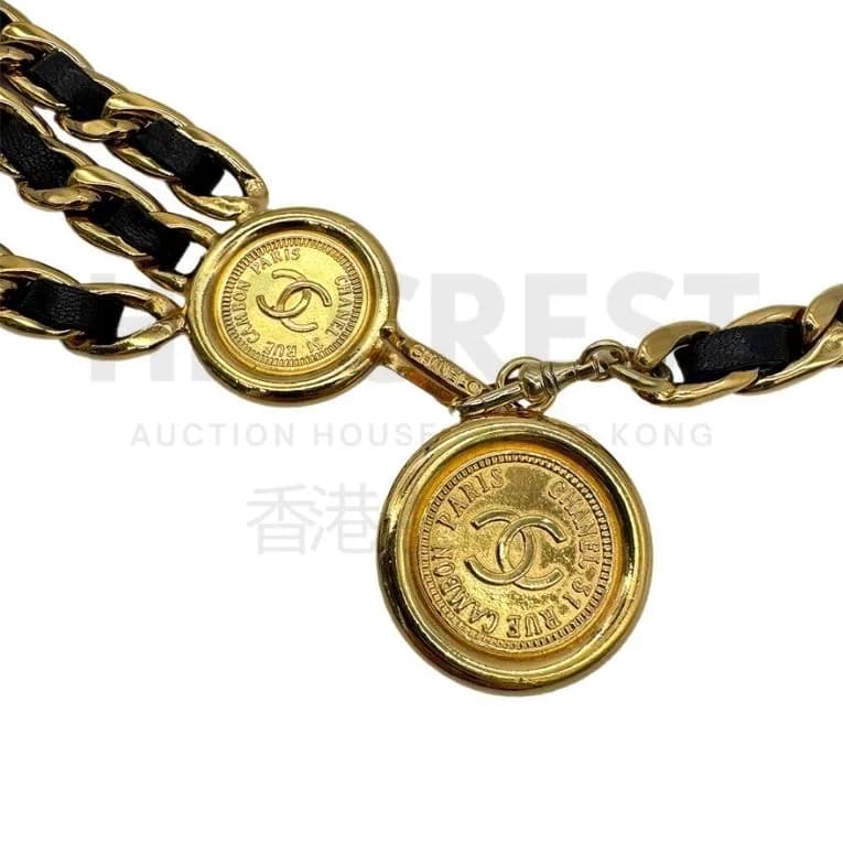 Chanel Coco Mark Vintage Chain Belt — 2