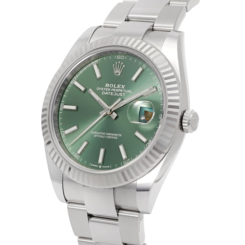 Rolex Datejust 41 Green Mint — 2