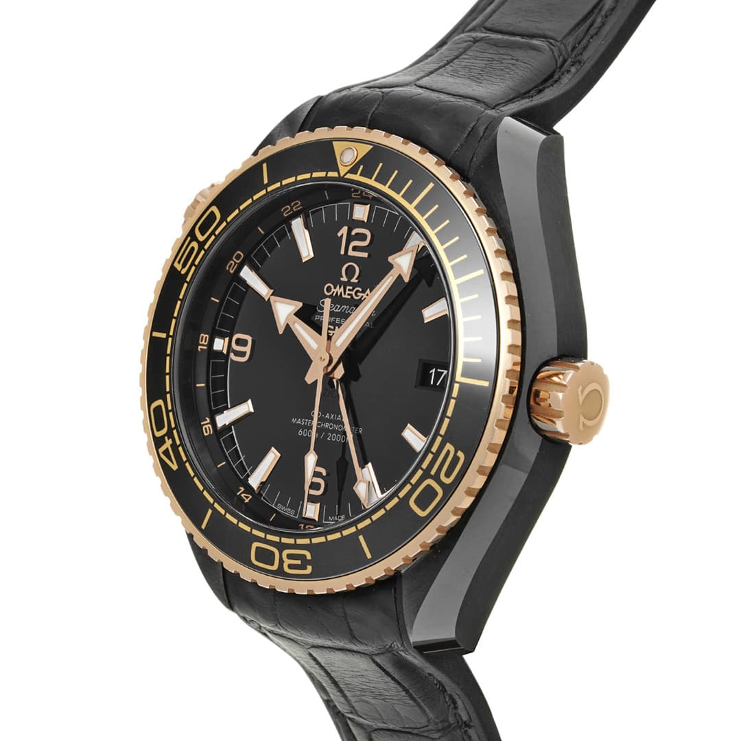 Omega Seamaster Planet Ocean 600 Co-Axial Master Chronometer GMT Deep Black — 2