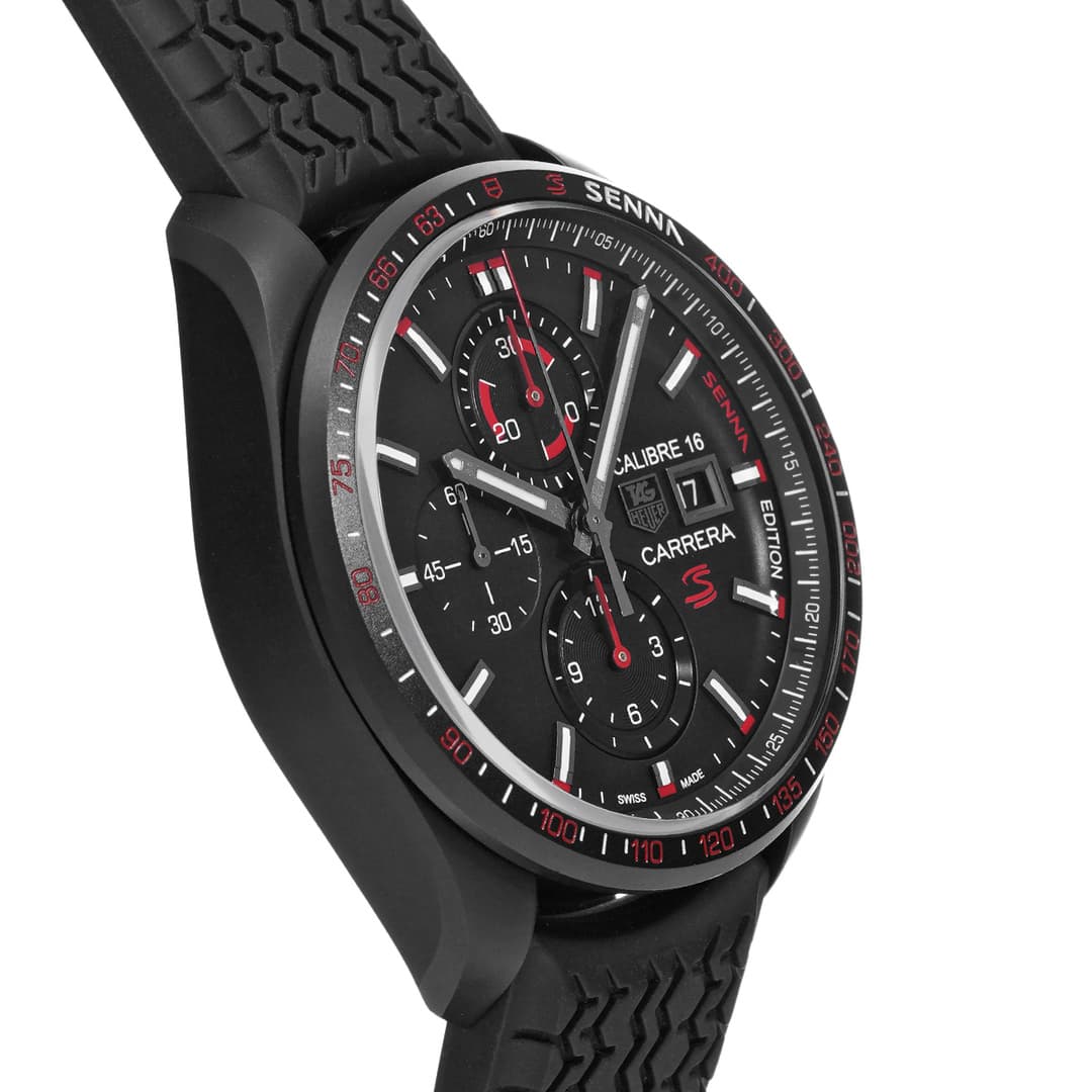 TAG Heuer Carrera Calibre 16 Chronographe Édition Senna — 3