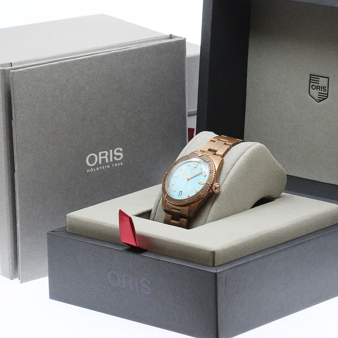 Oris Divers Sixty-Five Cotton Candy — 2