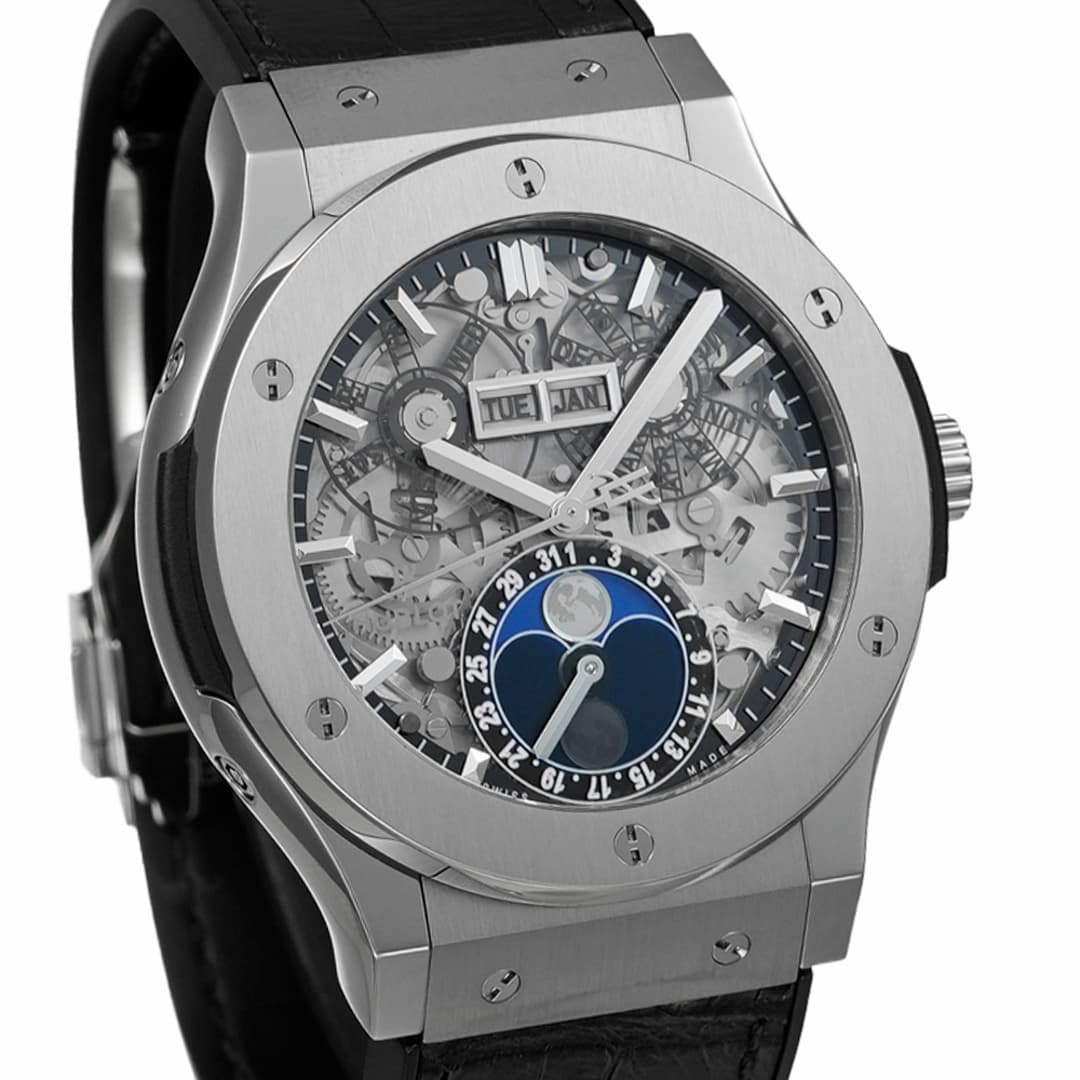 Hublot Classic Fusion Aero Moonphase Titanium — 8