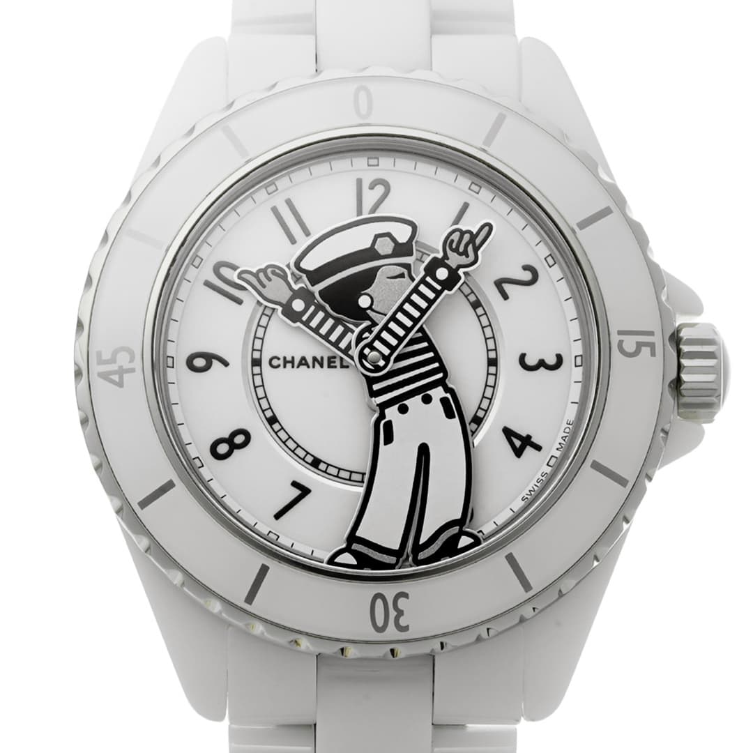 Chanel Mademoiselle J12 La Pausa 38 mm — 6