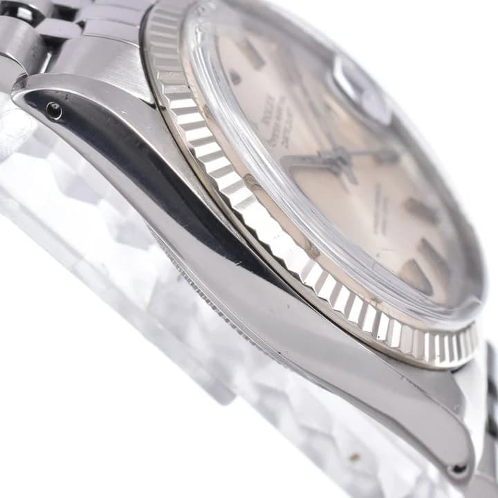 Rolex DATE Calibre 1601 vintage Cal.1570 Silver Dial automatique Hommes — 4