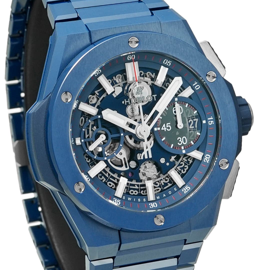 Hublot Big Bang Integrated Céramique Bleue — 7