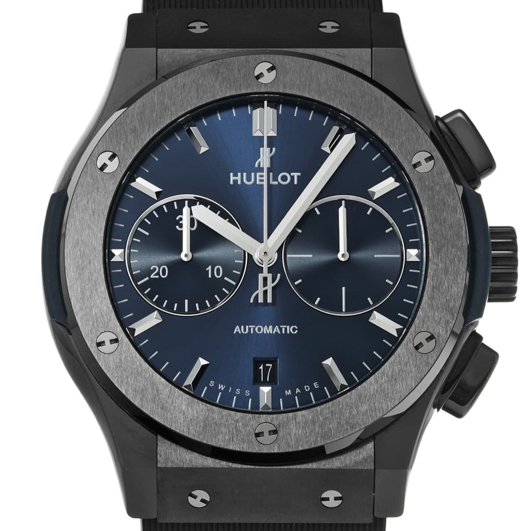 Hublot Classic Fusion Chronographe Céramique Bleu — 6