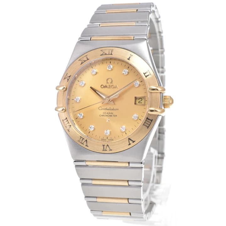 Omega Constellation 111.20.36.20.58.001 11P Diamant en or cadran automatique Hommes — 3