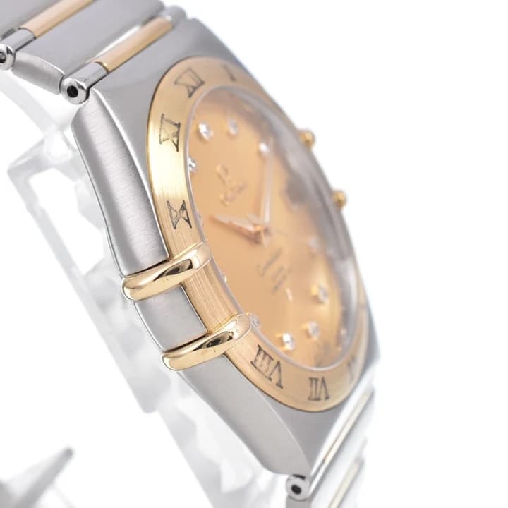 Omega Constellation 111.20.36.20.58.001 11P Diamant en or cadran automatique Hommes — 5