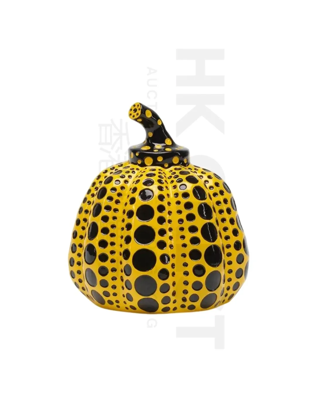 Yayoi Kusama — Pumpkin (Yellow / Black)