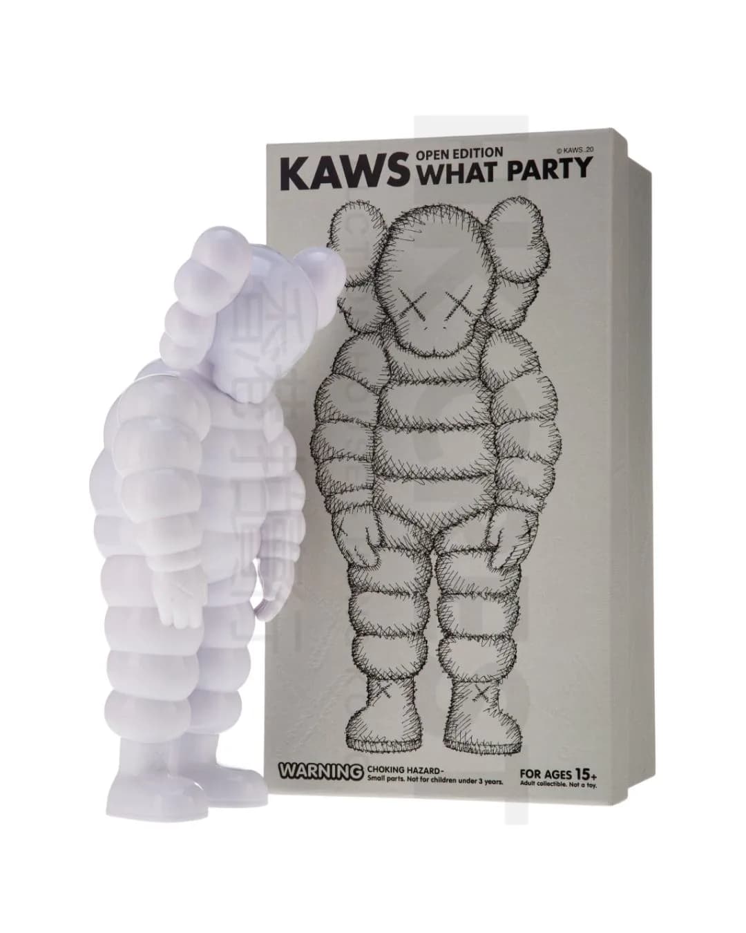KAWS — WHAT PARTY (White)