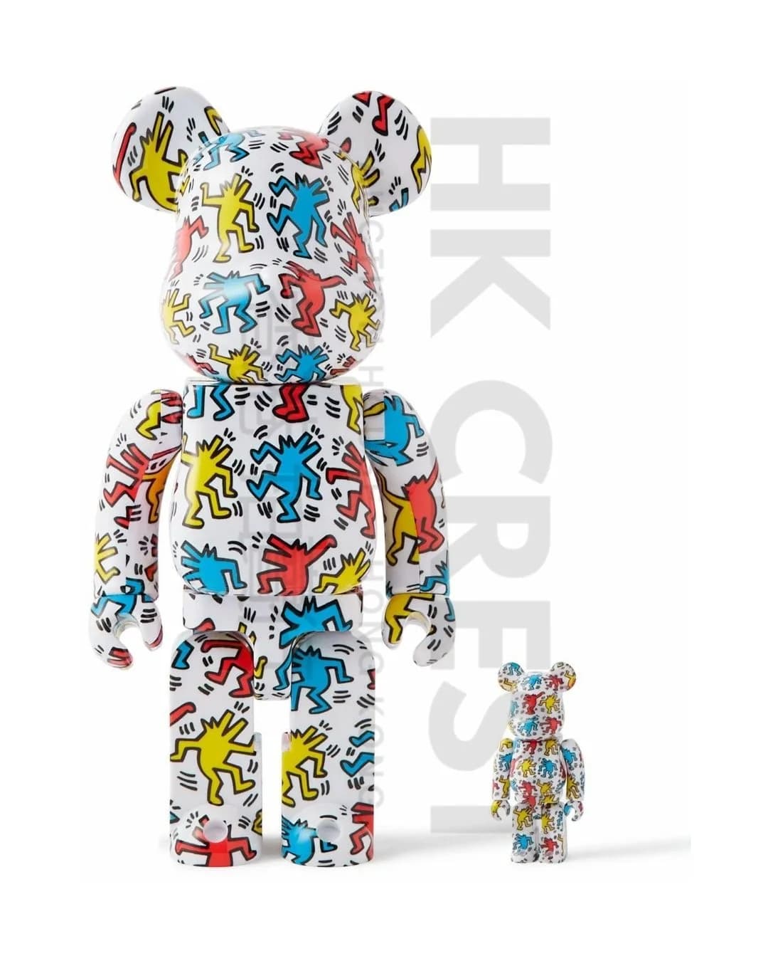 BE@RBRICK / Medicom Toy — Keith Haring 100% + 400%