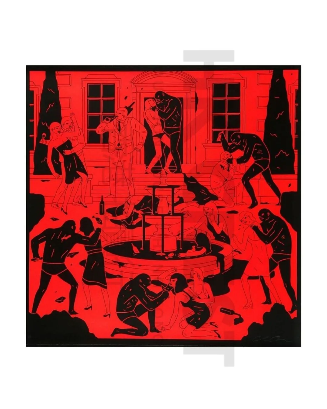 Cleon Peterson — End of Days – print