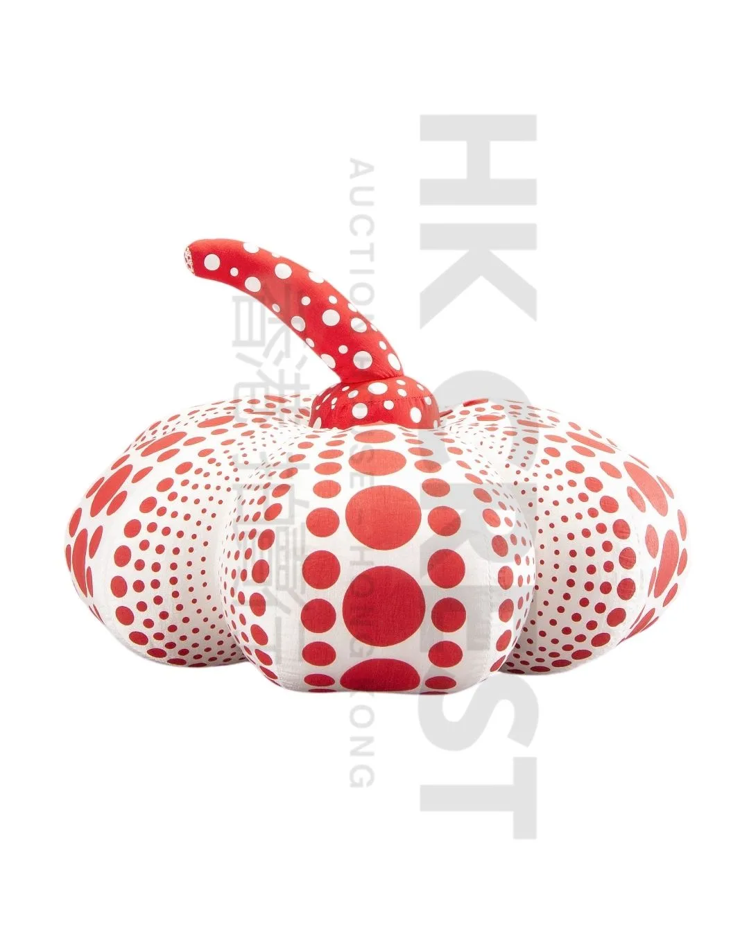 Yayoi Kusama — Pumpkin (White / Red)