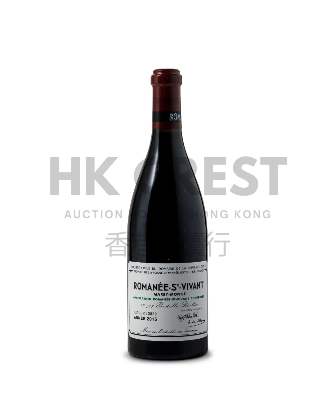 Domaine de la Romanée-Conti Romanée-Saint-Vivant Grand Cru 2015, Burgundy, France
