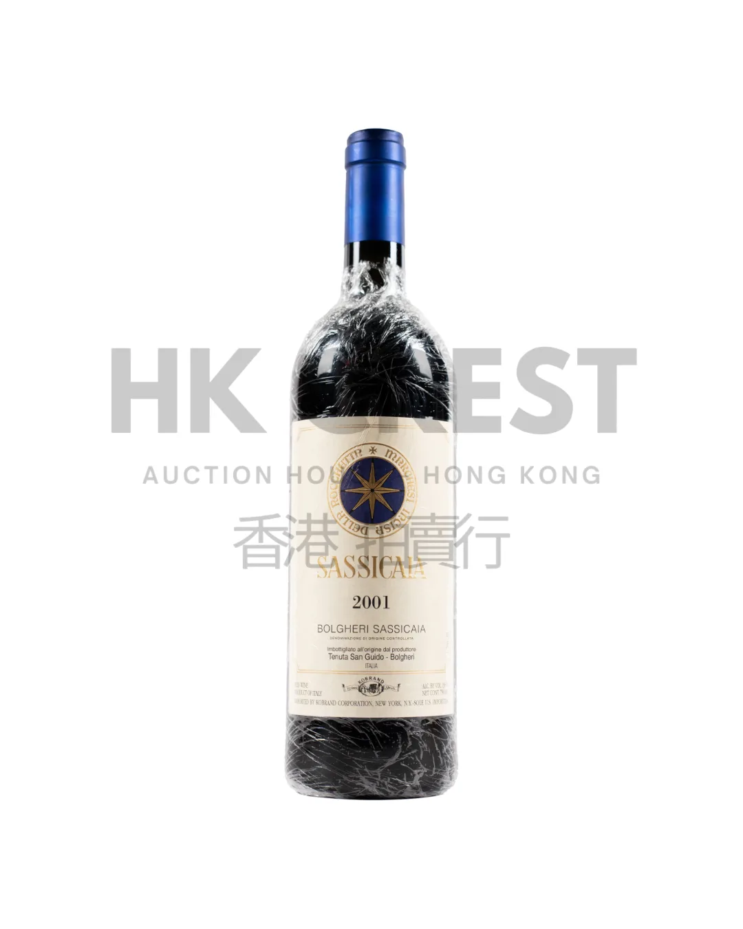 Sassicaia 2001, Bolgheri, Tuscany, Italy