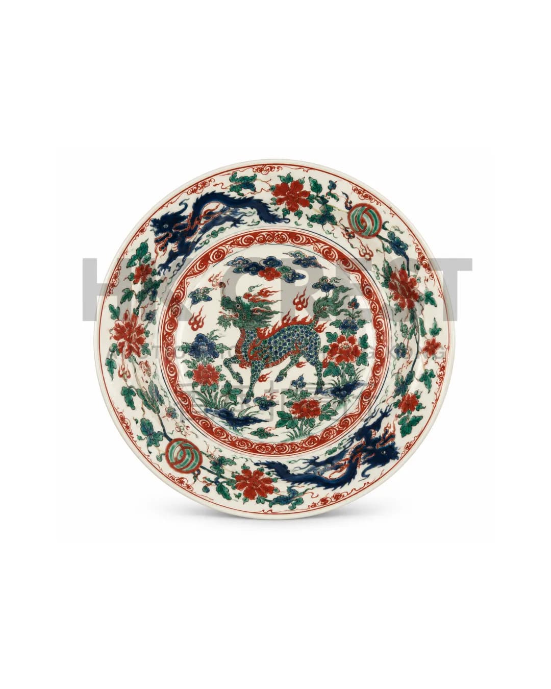 CHINESE SWATOW WARE CHARGER