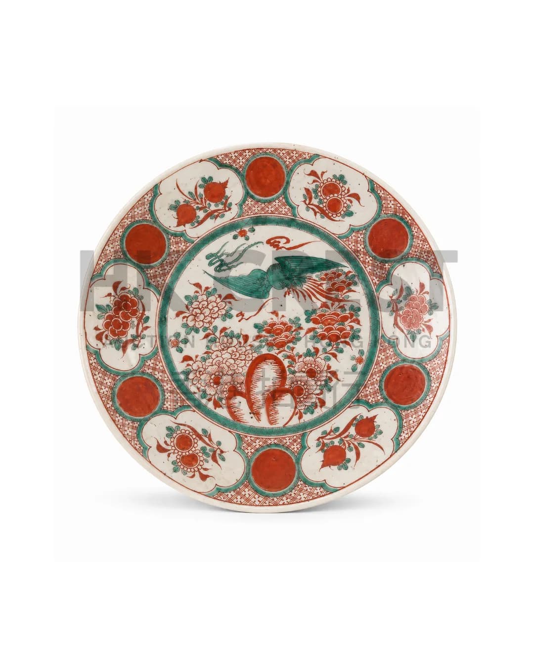 CHINESE SWATOW WARE DISH, LATE MING