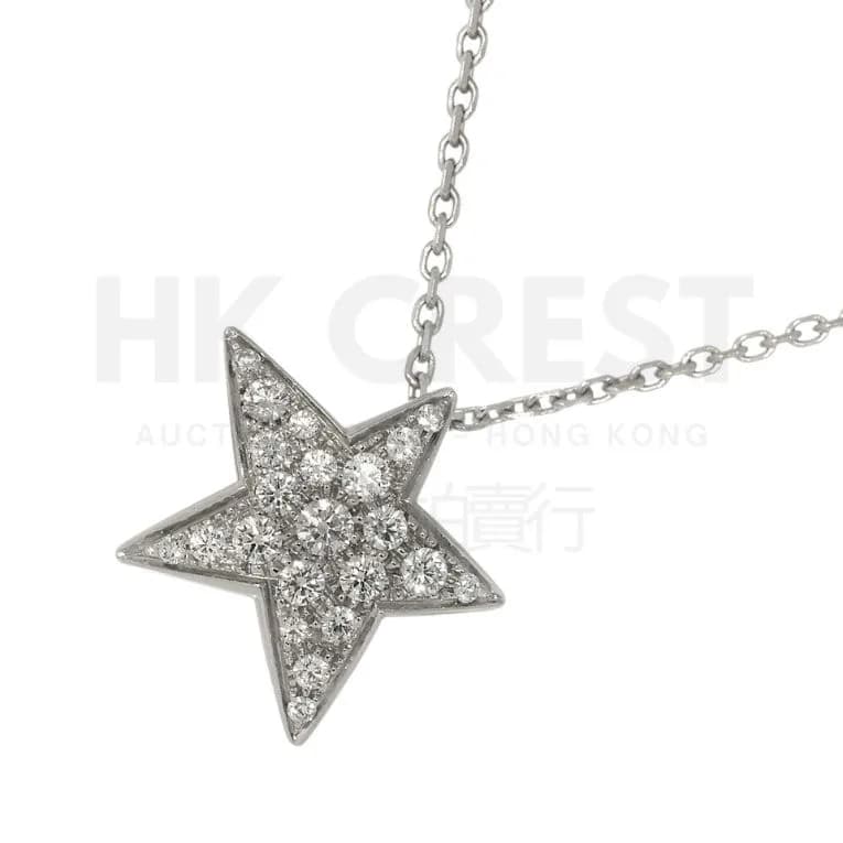 Chanel CHANEL Comet Diamond Necklace