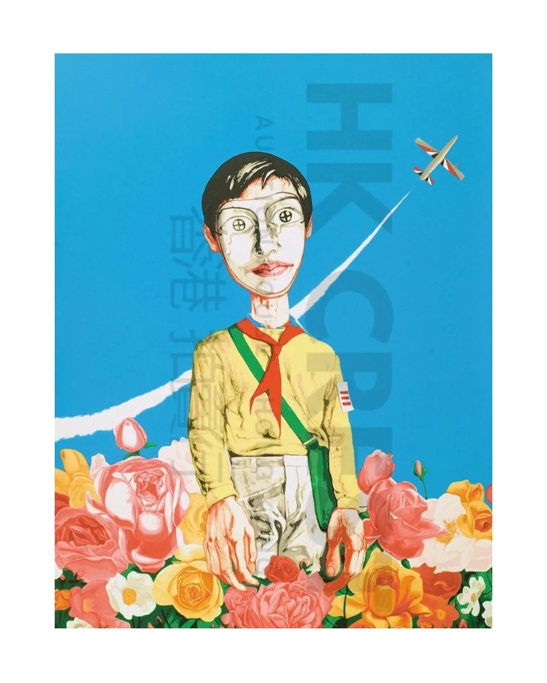 Zeng Fanzhi — Mask Series – print