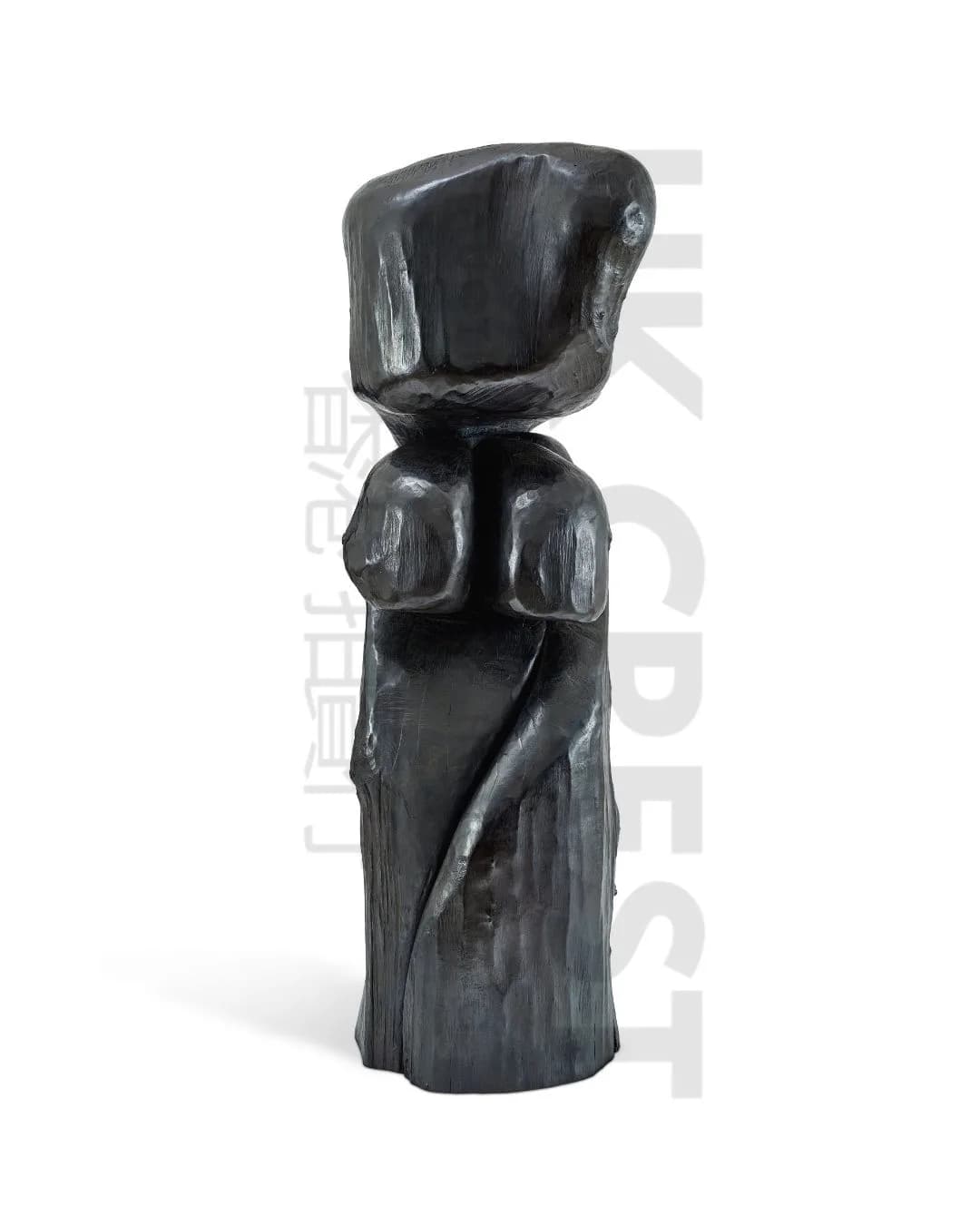 Wang Keping — Figure – bronze/resin multiple