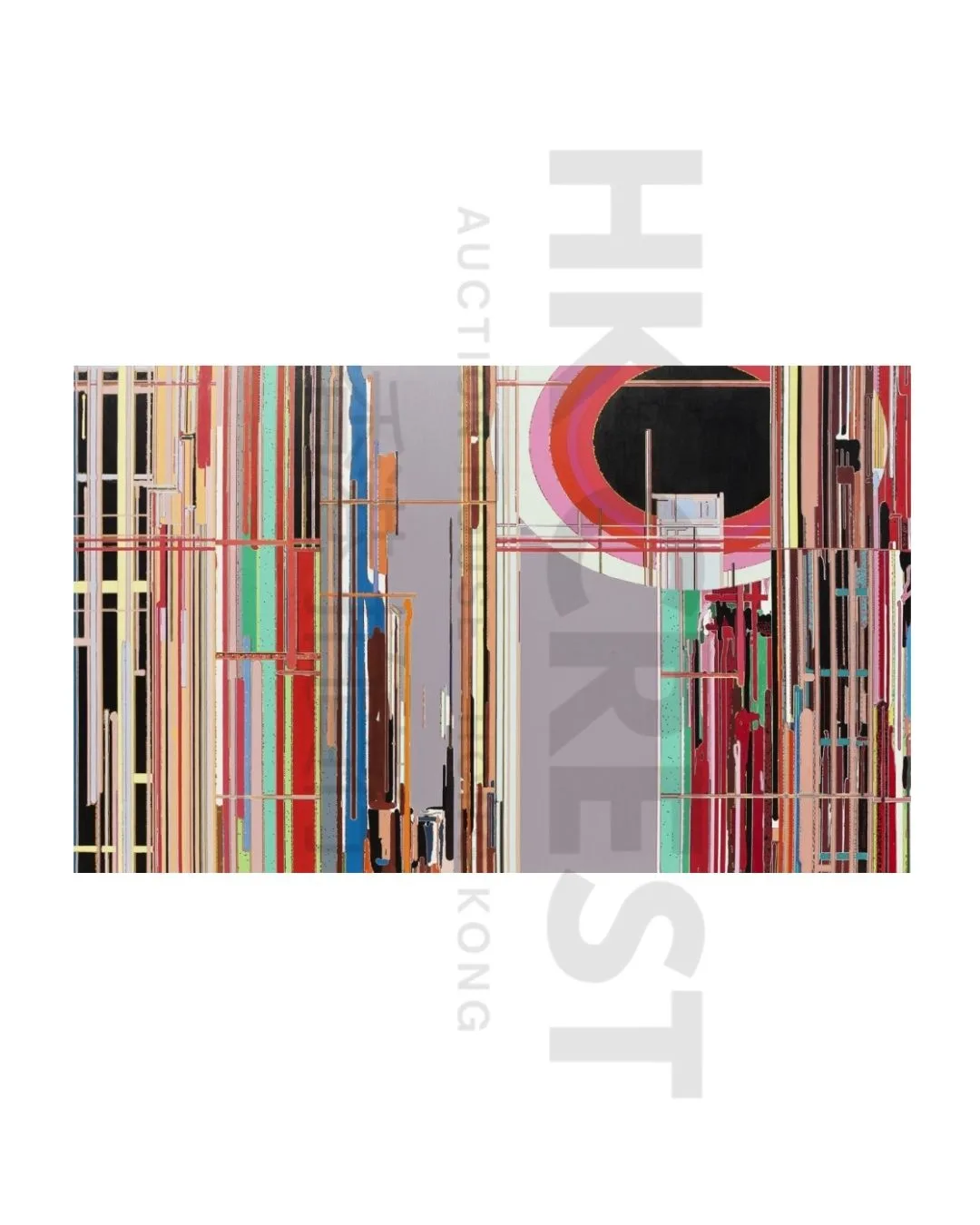 Liu Wei — Purple Air – print
