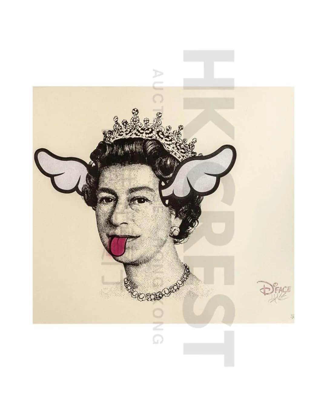 DFace — Dog Save the Queen – print