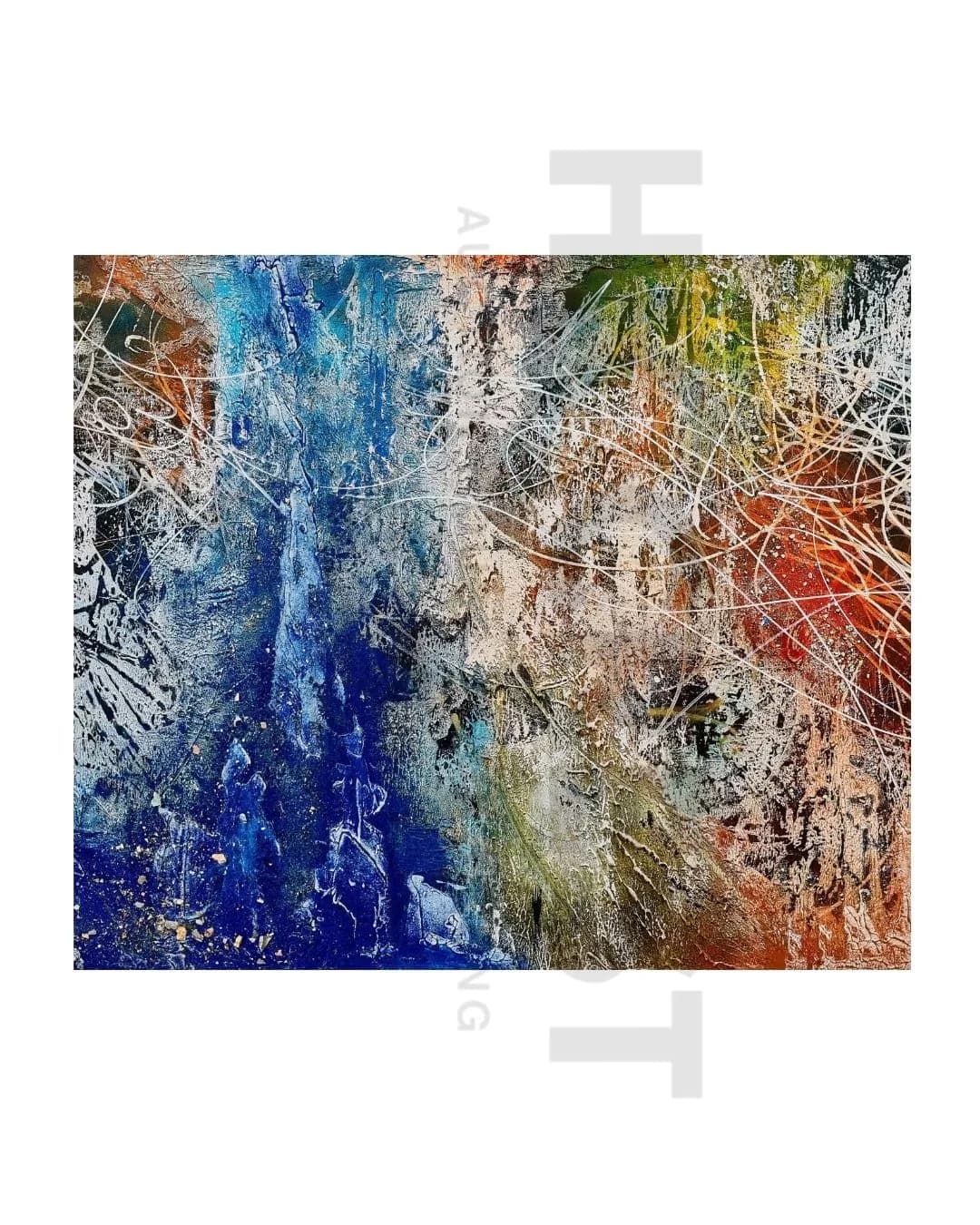 José Parlá — Exile and the Kingdom, 2019