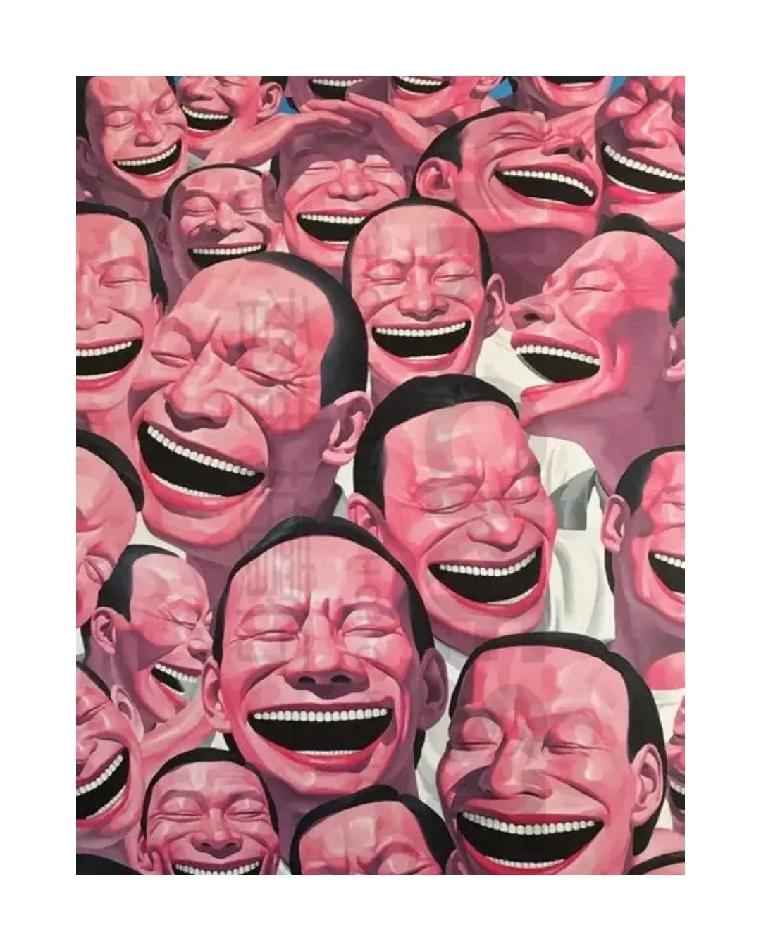 Yue Minjun — Laughing Man – print
